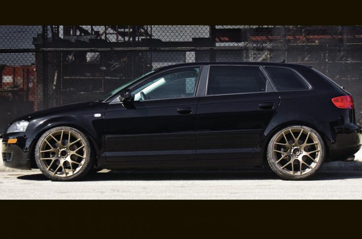 AUDI A3 2003 ONWARDS NURBURGRING RF MATTE BRONZE
